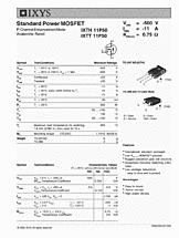 DataSheet IXTT11P50 pdf